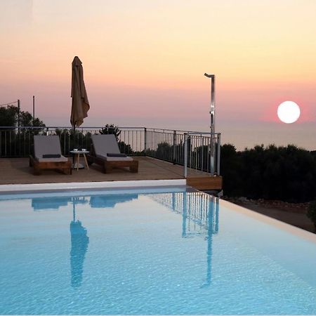 Tsakmakis Villas Luxury- Panoramic Sea View - Lefkada Tsoukaladhes Bagian luar foto