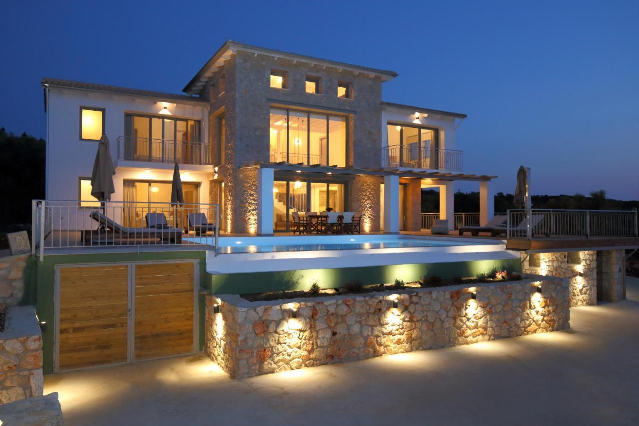 Tsakmakis Villas Luxury- Panoramic Sea View - Lefkada Tsoukaladhes Bagian luar foto