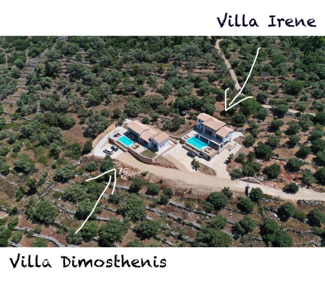 Tsakmakis Villas Luxury- Panoramic Sea View - Lefkada Tsoukaladhes Bagian luar foto